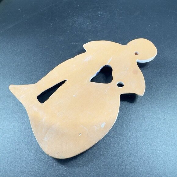 Hand Made Italian DERUTA Pottery Wall Hanging Figure Musician Playing Music VTG - Picture 11 of 13